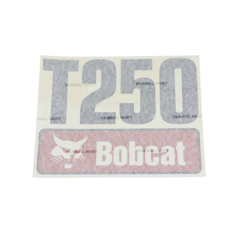 Part No. 7120597 T250 Model Decal for Track Loaders