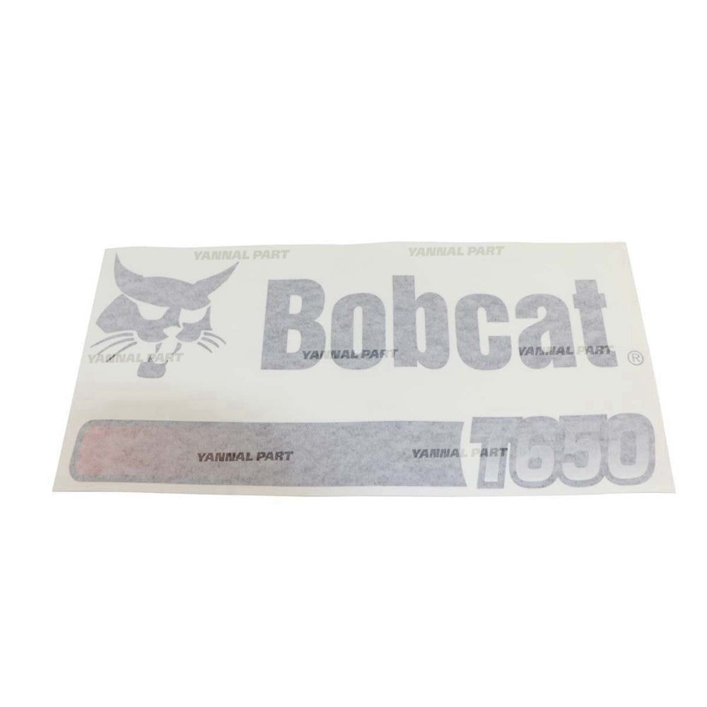 Part No. 7169970 T650 Model Decal Fit For Bobcat