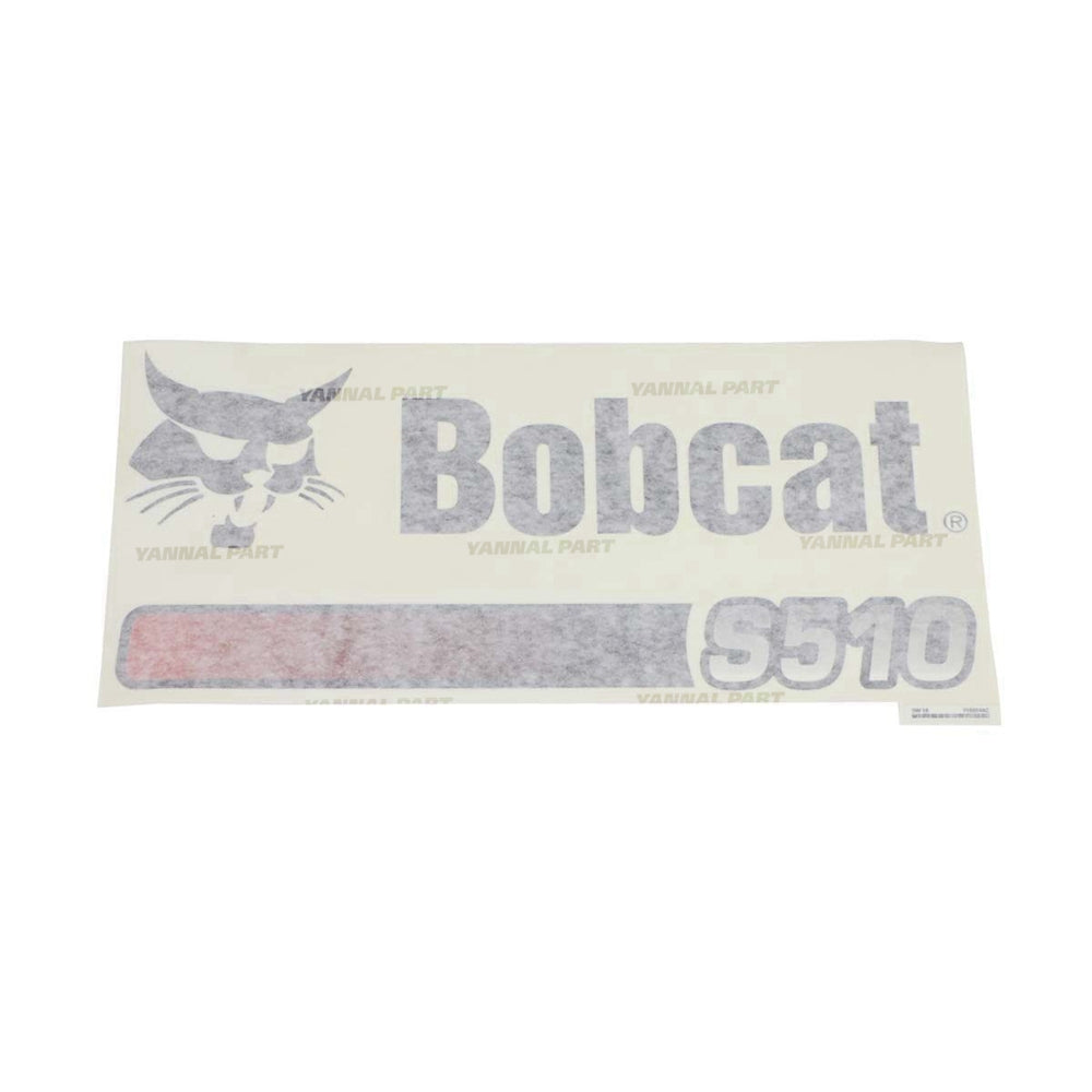 Part No. 7195544 S510 Model Decal for Skid Steer Loaders