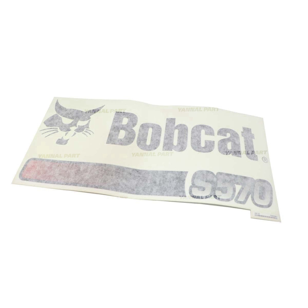 Part No. 7195550 S570 Model Decal for Skid Steer Loaders