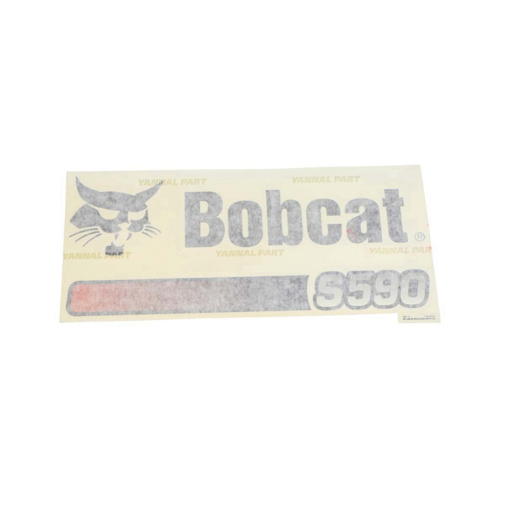 Part No. 7195552 S590 Model Decal for Skid Steer Loaders