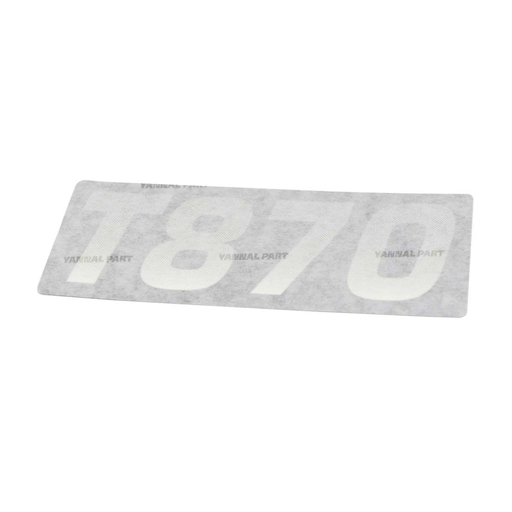 Part No. 7211442 Model T870 Decal Fit For Bobcat