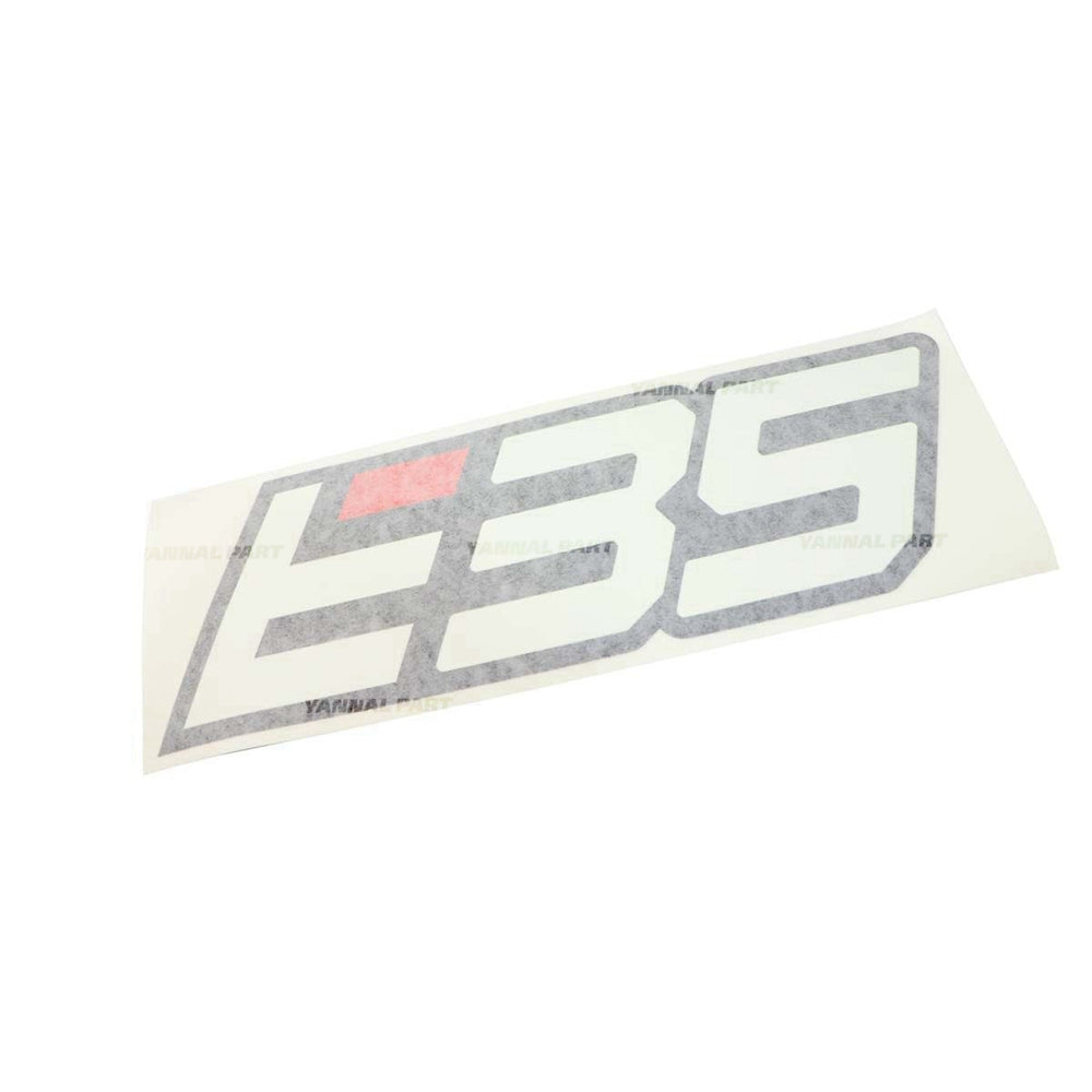 Part No. 7255687 Model E35 Decal Fit For Bobcat