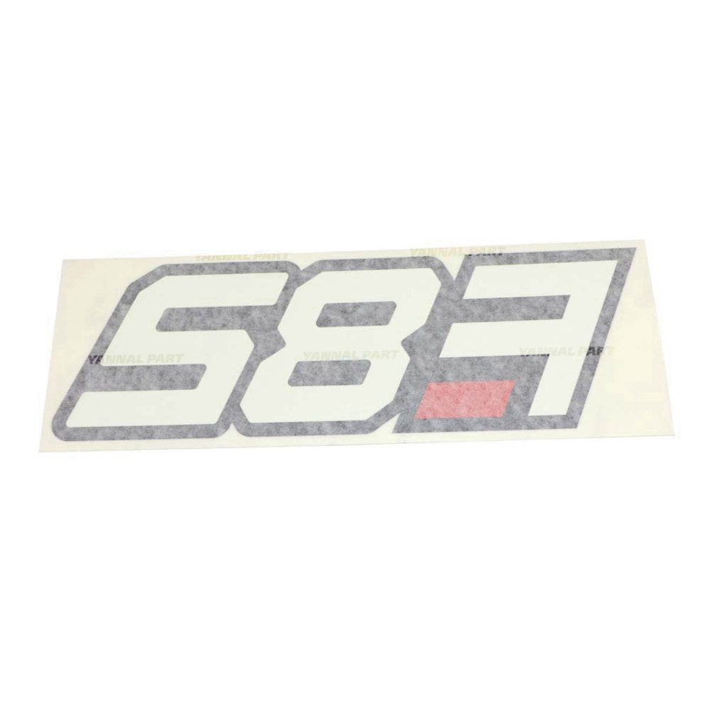 Part No. 7306366 E85 Model Decal Fit For Bobcat