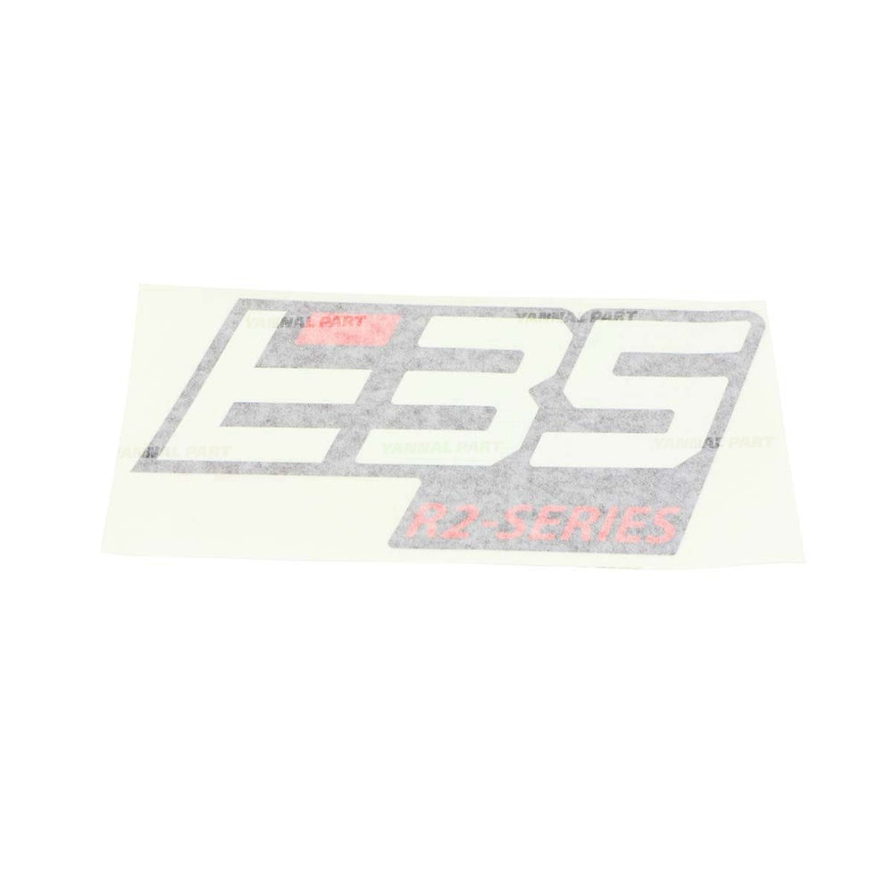 Part No. 7399446 E35 Model Decal for Excavators