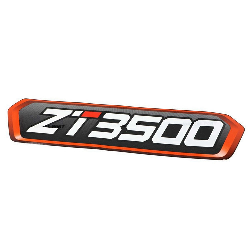 Part No. 4178888 ZT 3500 Model Decal Fit For Bobcat