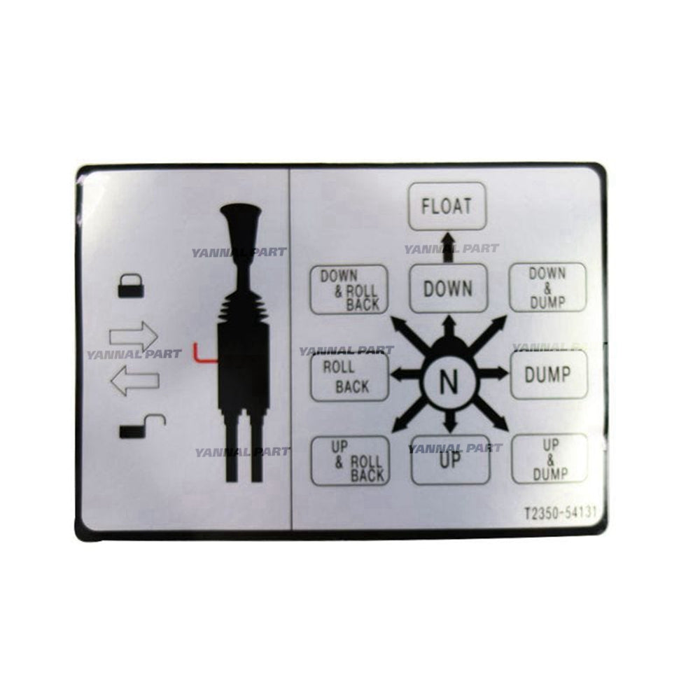 Part No. 7385579 Joystick Direction Indicator Decal Fit For Bobcat