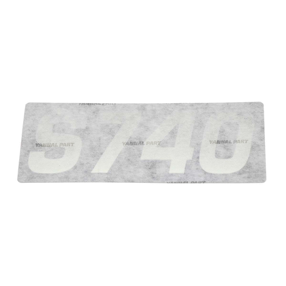 Part No. 7252141 S740 Model Tailgate Decal for Skid Steer Loaders