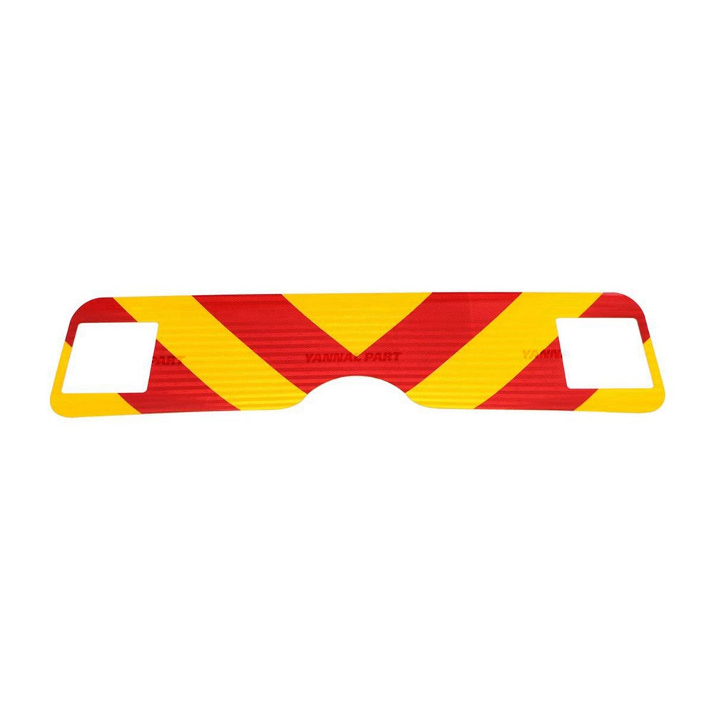 Part No. 7400723 Fluorescent Tailgate Decal for Loaders