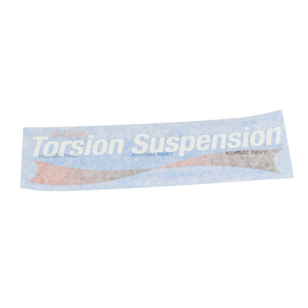 Part No. 7325285 Suspension Torsion Decal for Track Loaders