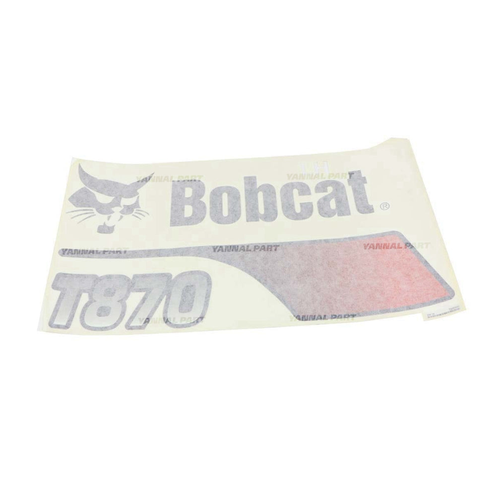 Part No. 7303764 Left T870 Upright Decal for Track Loaders