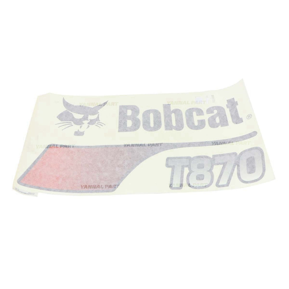 Part No. 7303765 Right T870 Upright Decal for Track Loaders