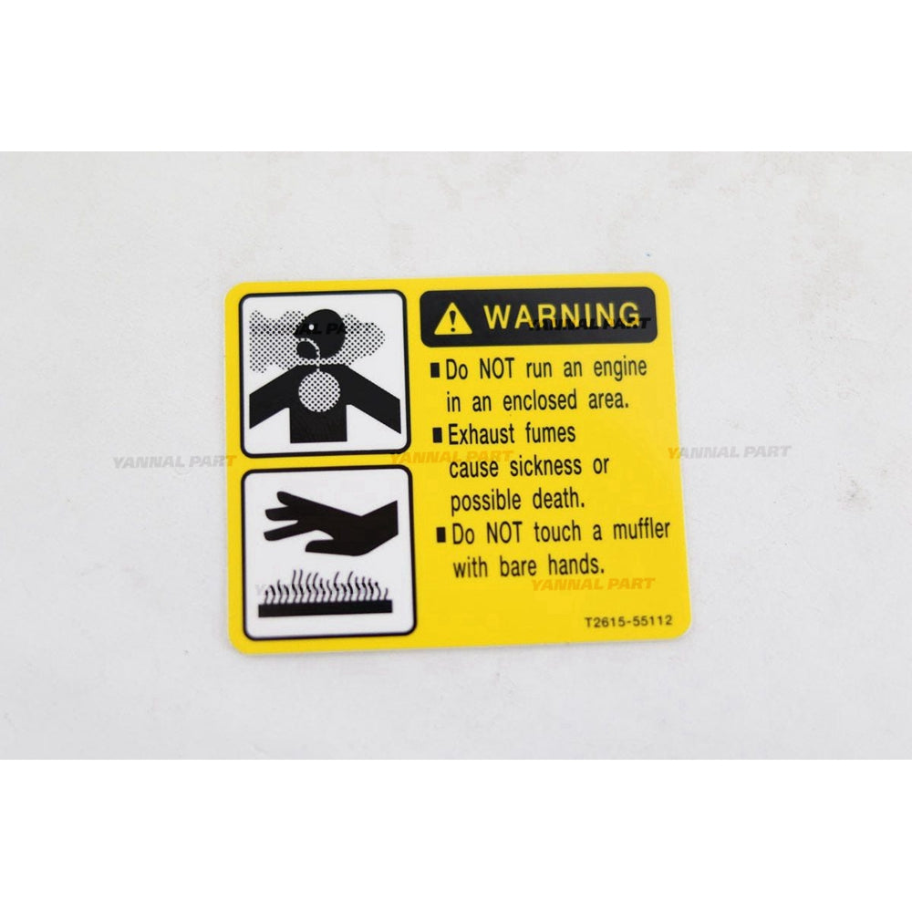 Part No. 7385604 Warning Decal Fit For Bobcat