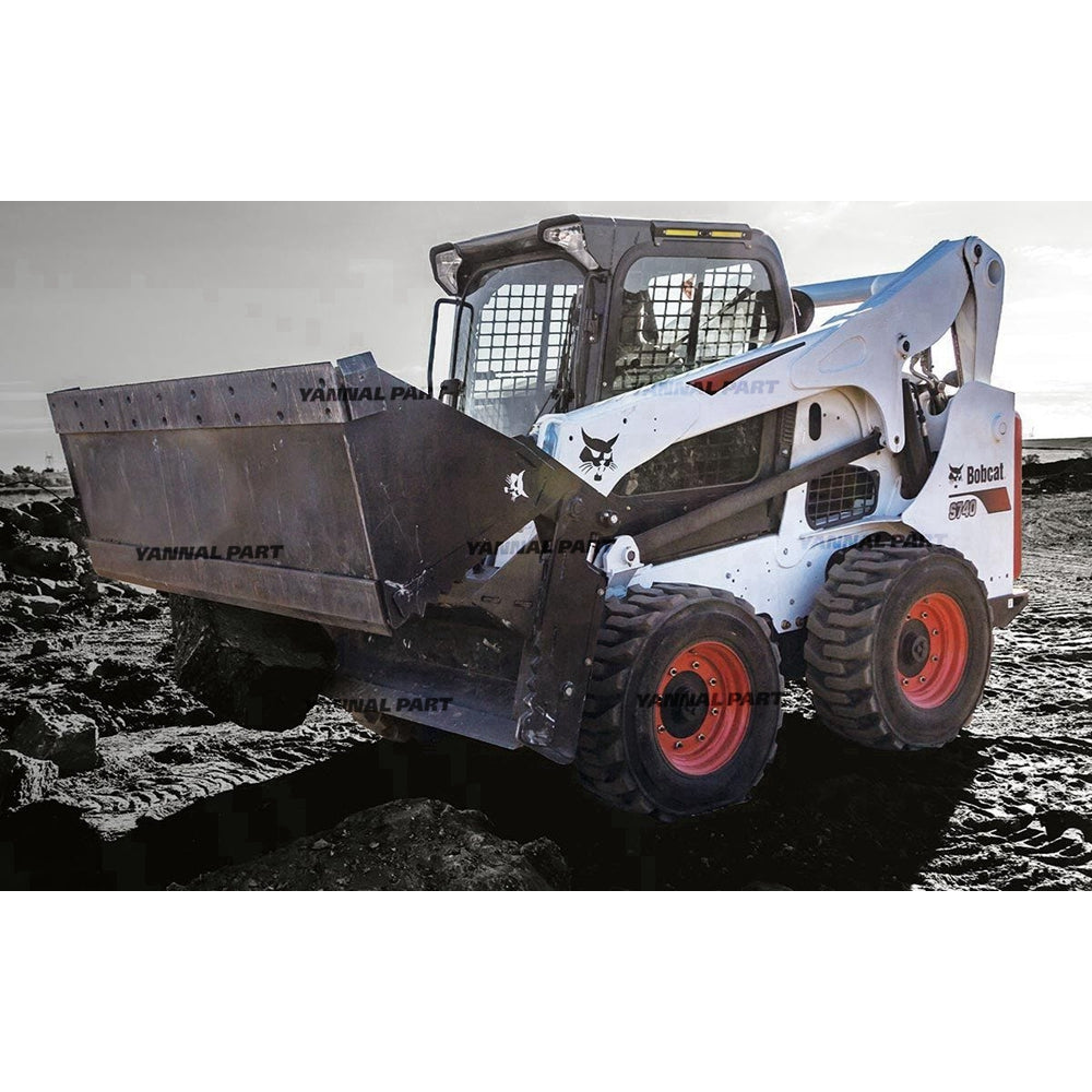Part No. 6807717 84 In Weld On Cutting Edge for Front Combination Bucket