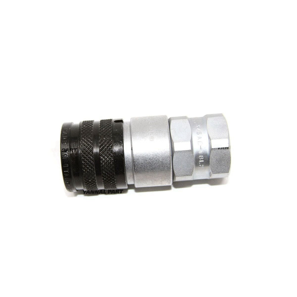 Part No. 7246776 Female Flat Faced Coupler, 1/2 body, 1-1/16&quot;UNF thread Fit For Bobcat