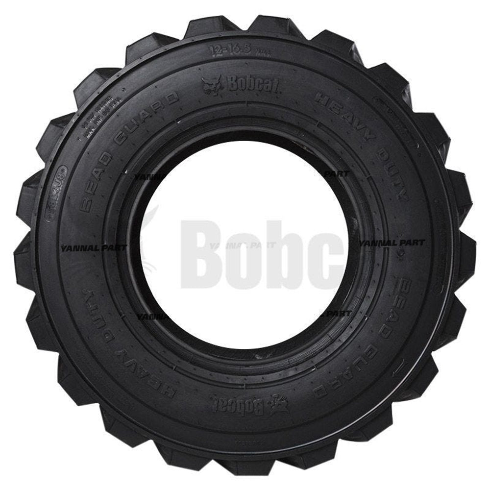 Part No. 6729901 12 x 16.5 Heavy Duty Skid Steer Tire, 12 Ply Fit For Bobcat