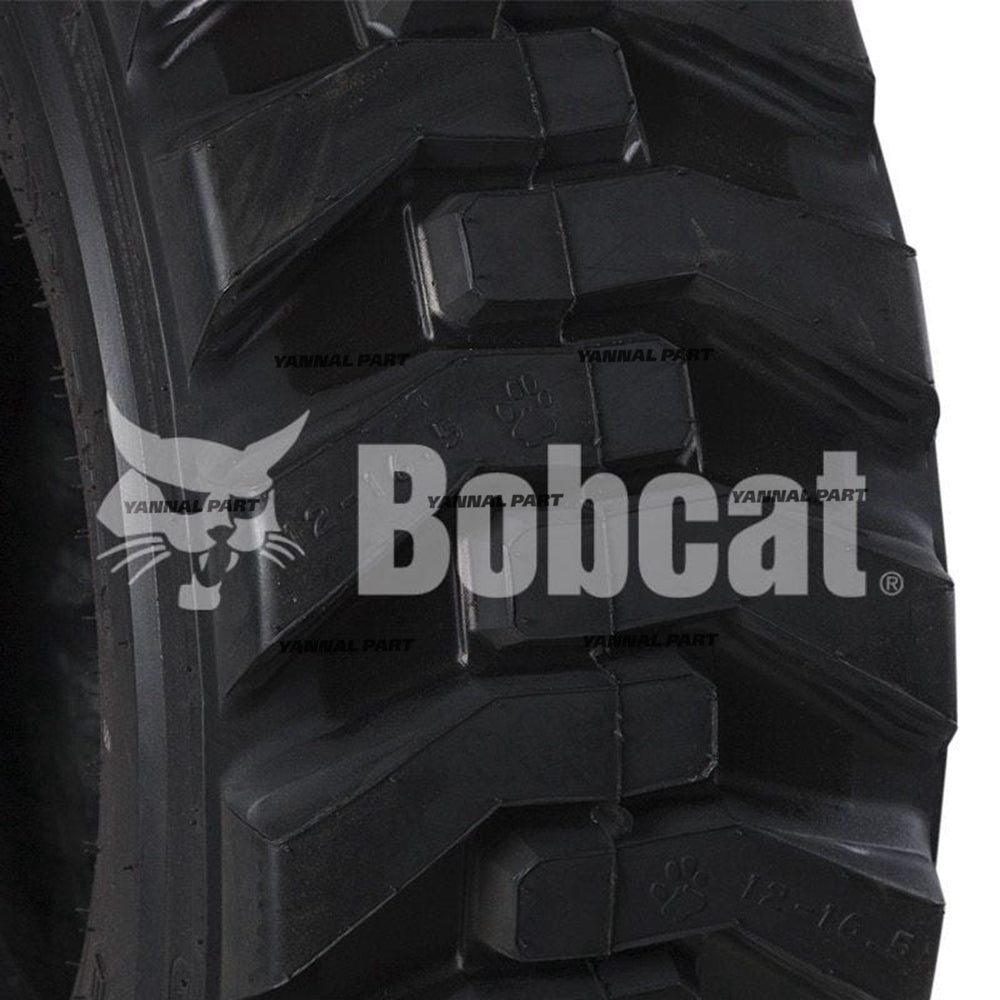 Part No. 6729901 12 x 16.5 Heavy Duty Skid Steer Tire, 12 Ply Fit For Bobcat