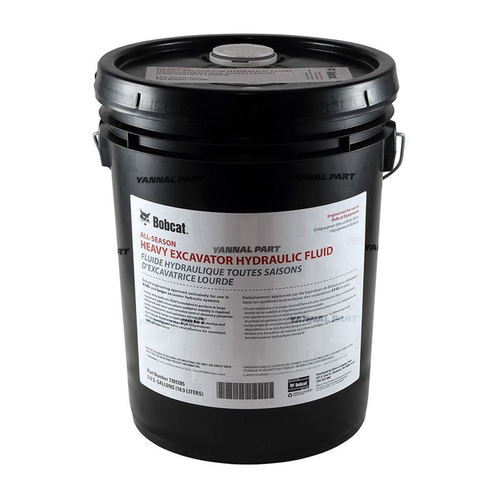 Part No. 7391285 E145 Excavator Hydraulic Oil, 5 Gallons Fit For Bobcat