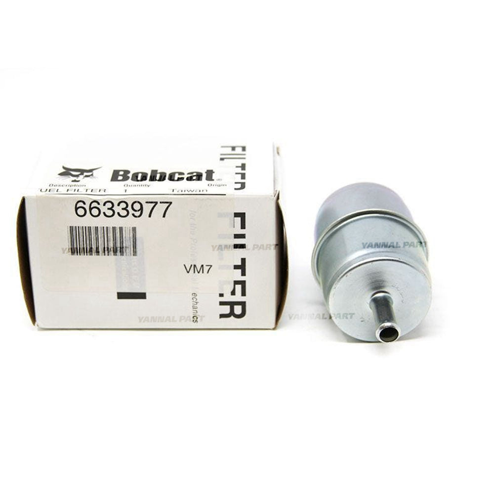 Part No. 6633977 In-Line Fuel Filter Fit For Bobcat