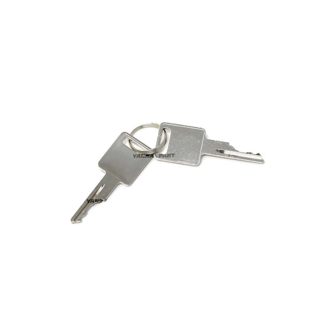 Part No. 7203341 Ignition and Engine Cover Lock Key for Excavators