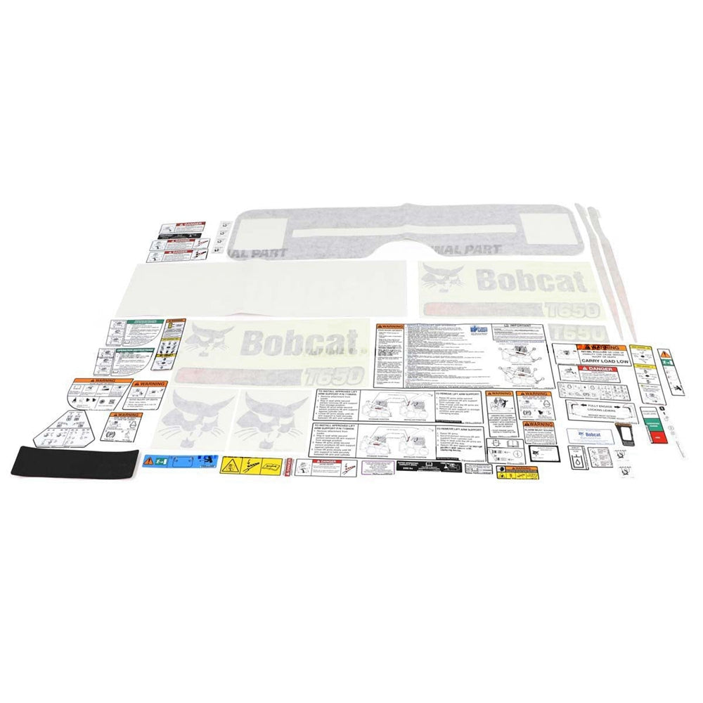Part No. 6989485 T650 Internal and External Decal Kit for Track Loaders