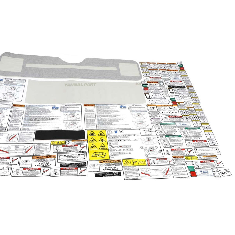 Part No. 6990598 S550 Internal and External Decal Kit for Skid Steer Loaders
