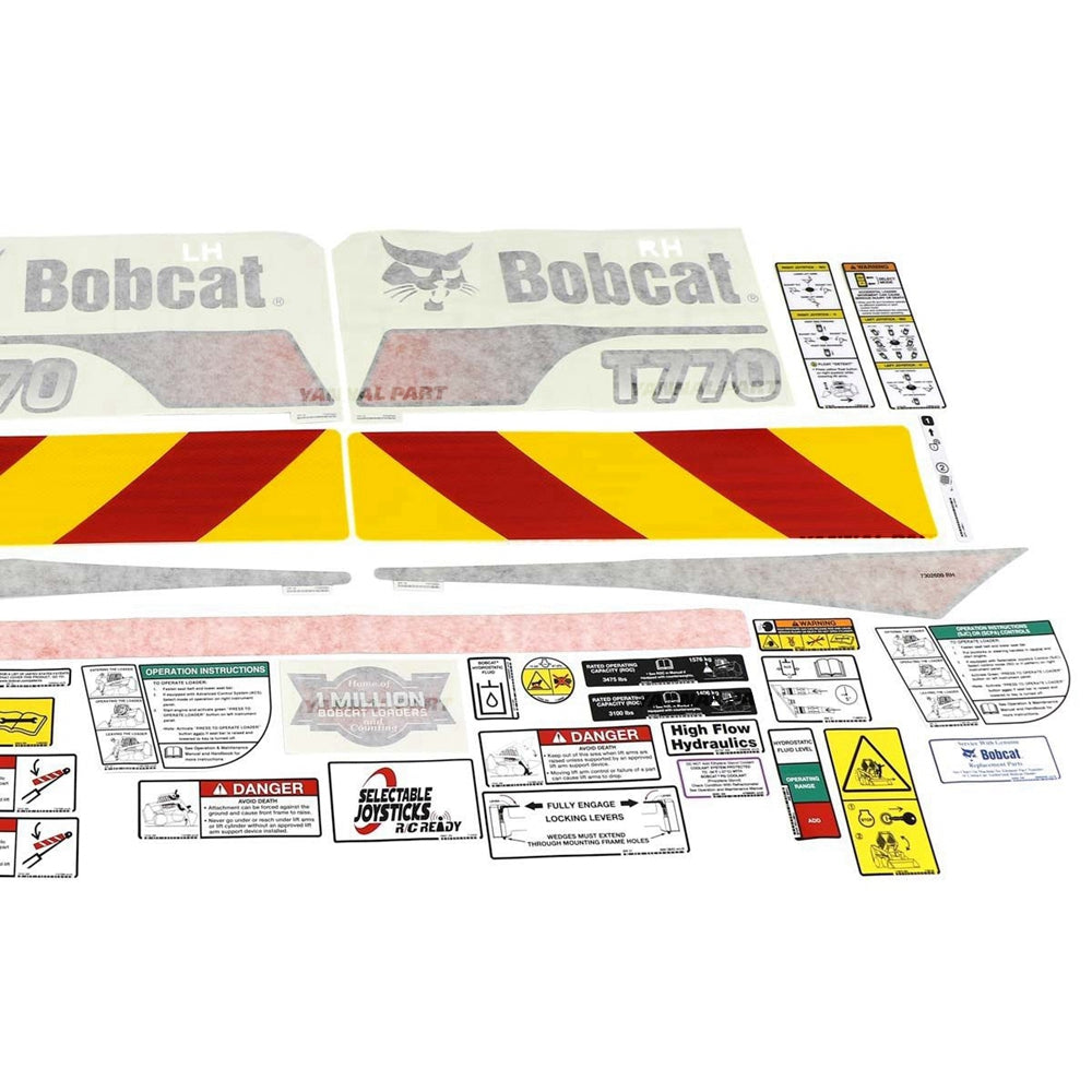 Part No. 7276002 KIT DECAL Fit For Bobcat