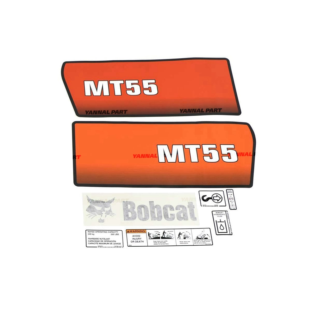 Part No. 7340297 MT55 Decal Kit for Mini Track Loaders