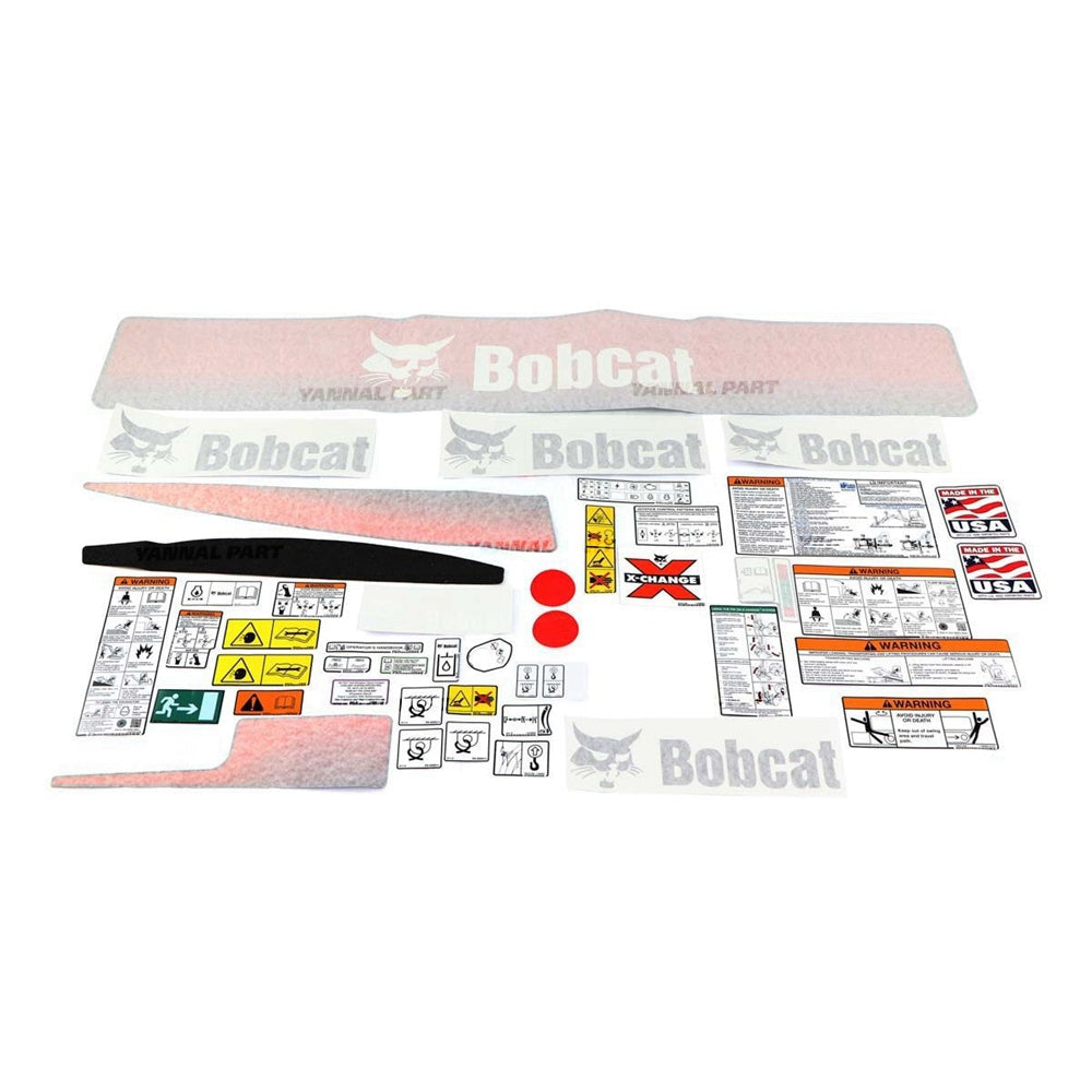 Part No. 7403731 E-Model Internal and External Decal Kit for Excavators