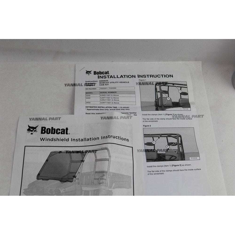 Part No. 7232134 Windshield Kit Fit For Bobcat