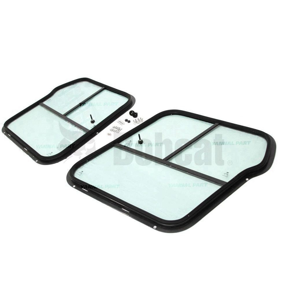 Part No. 7400224 Right and Left Side Windows Fit For Bobcat