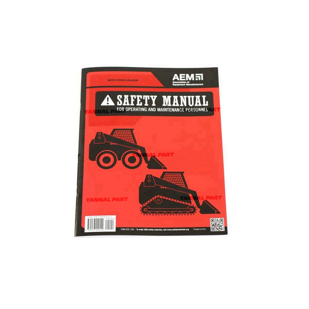 Part No. 6556500 MANUAL EMI SAFETY - LOADER Fit For Bobcat