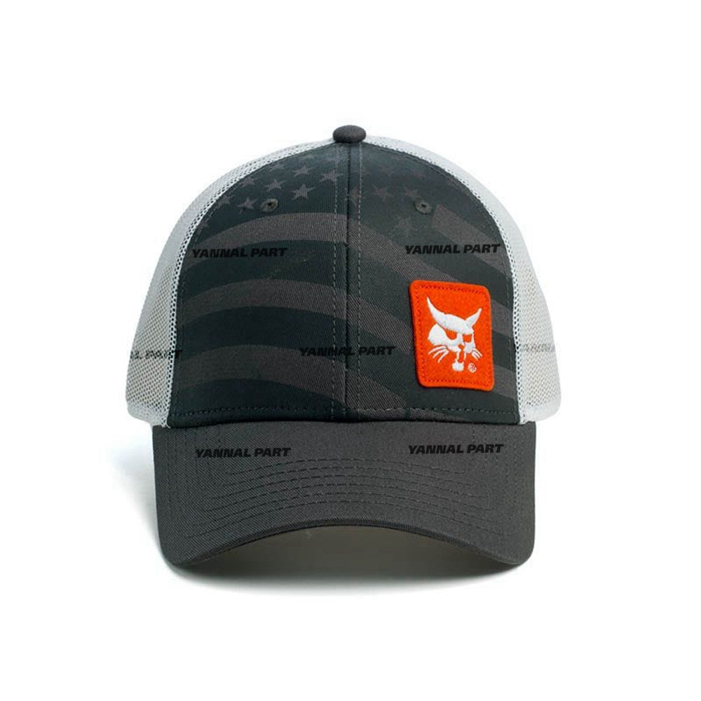 Part No. 7503663 Sublimated Flag Cap Fit For Bobcat