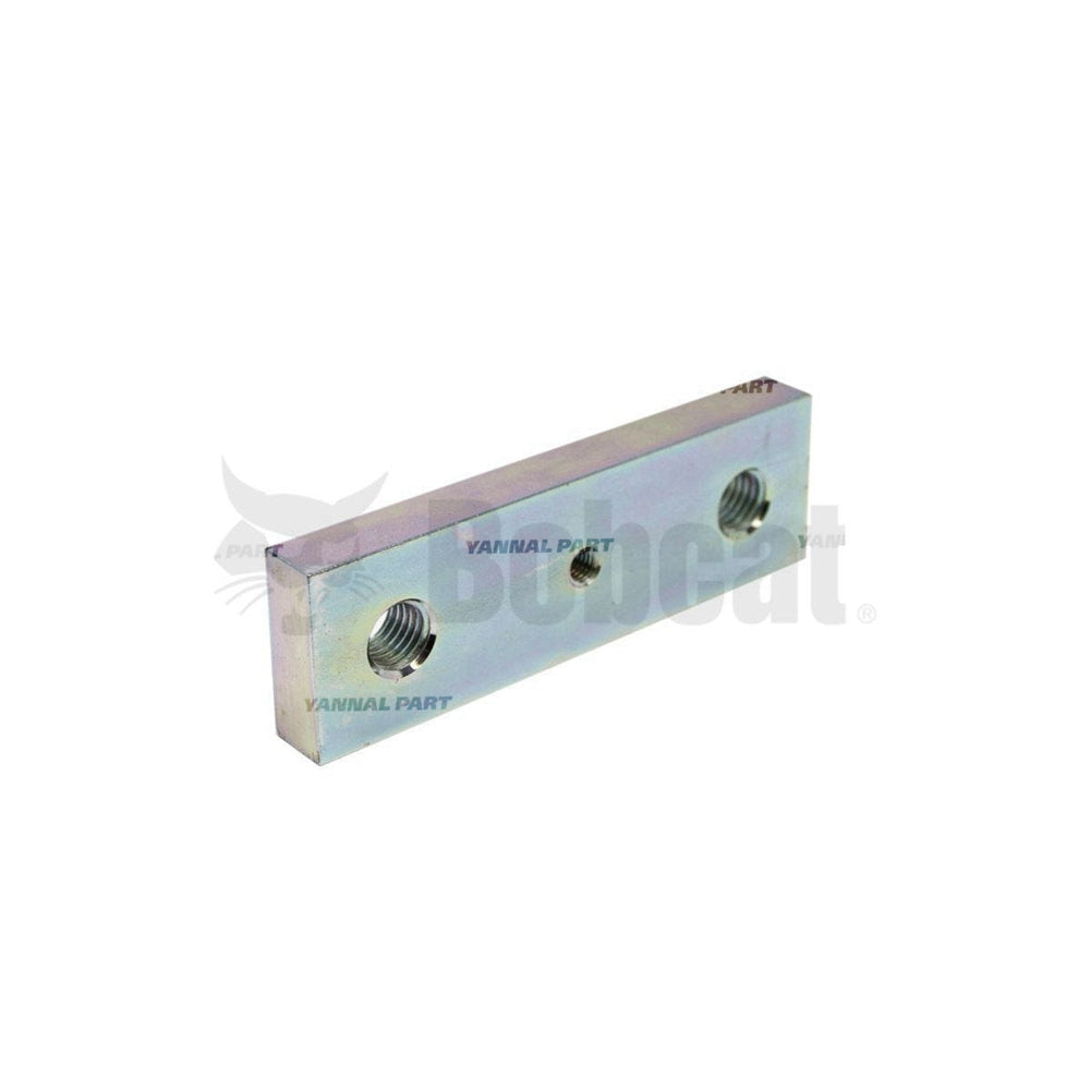 Part No. 7155158 Threaded Plate for Loader Counterweight