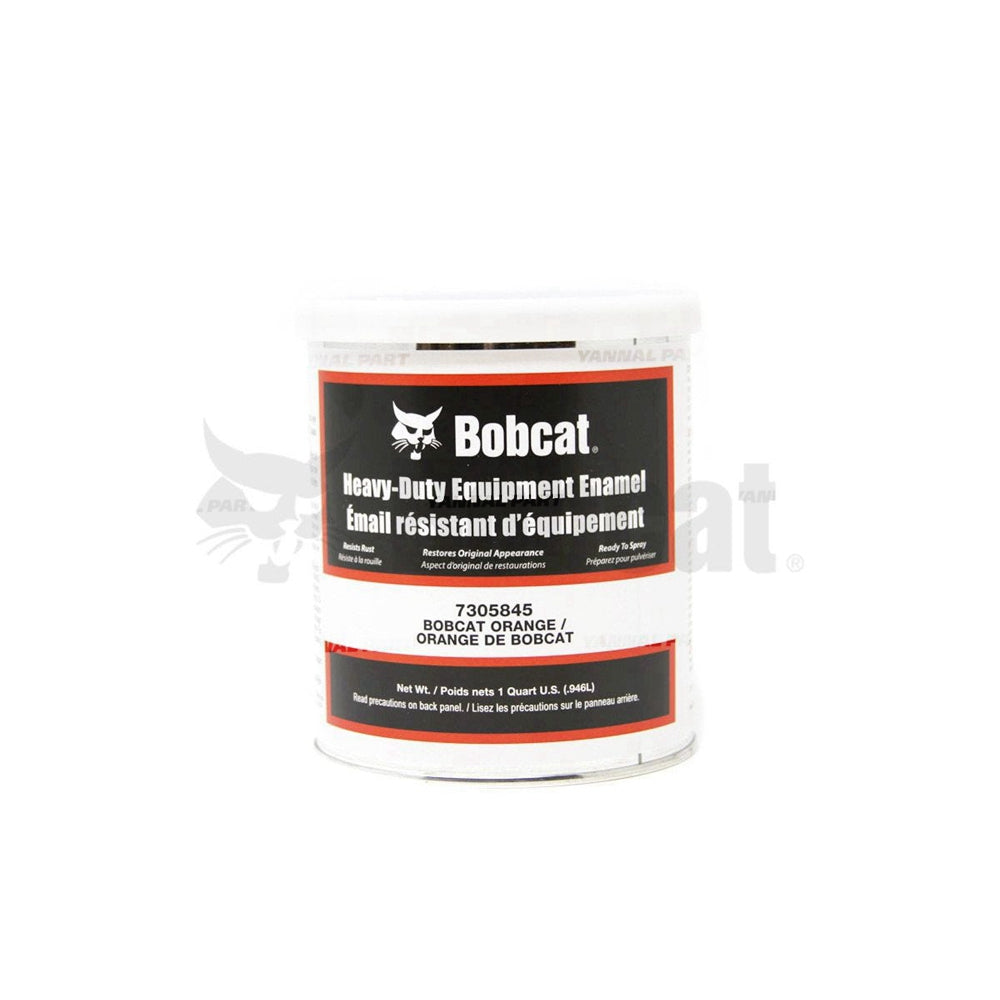 Part No. 7305845 Bobcat Orange Paint, Quart Fit For Bobcat
