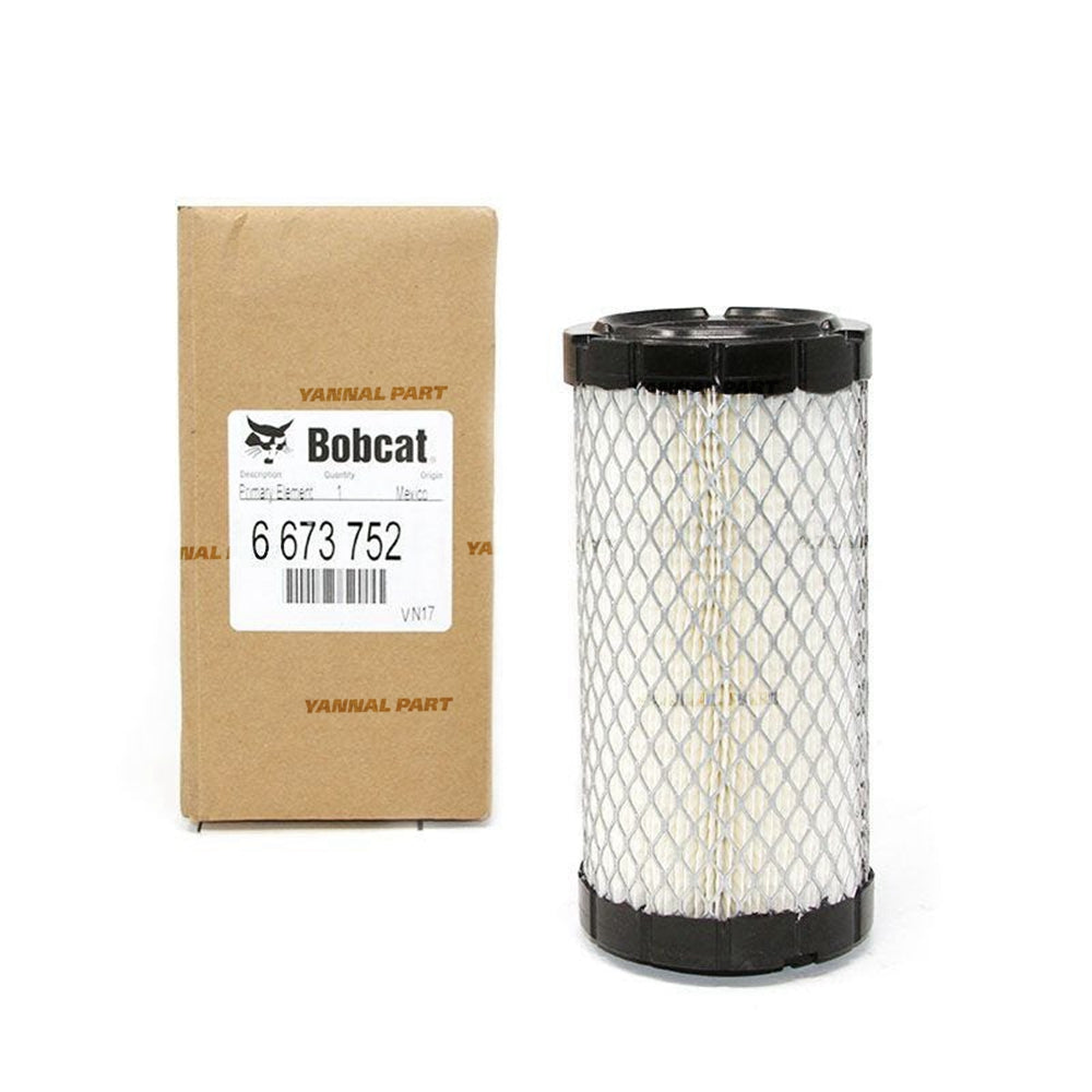 Part No. 6673752 Outer Air Filter Fit For Bobcat