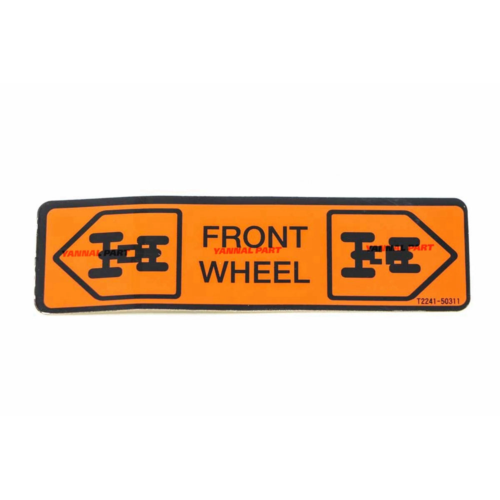 Part No. 7385575 Front Wheel Decal Fit For Bobcat