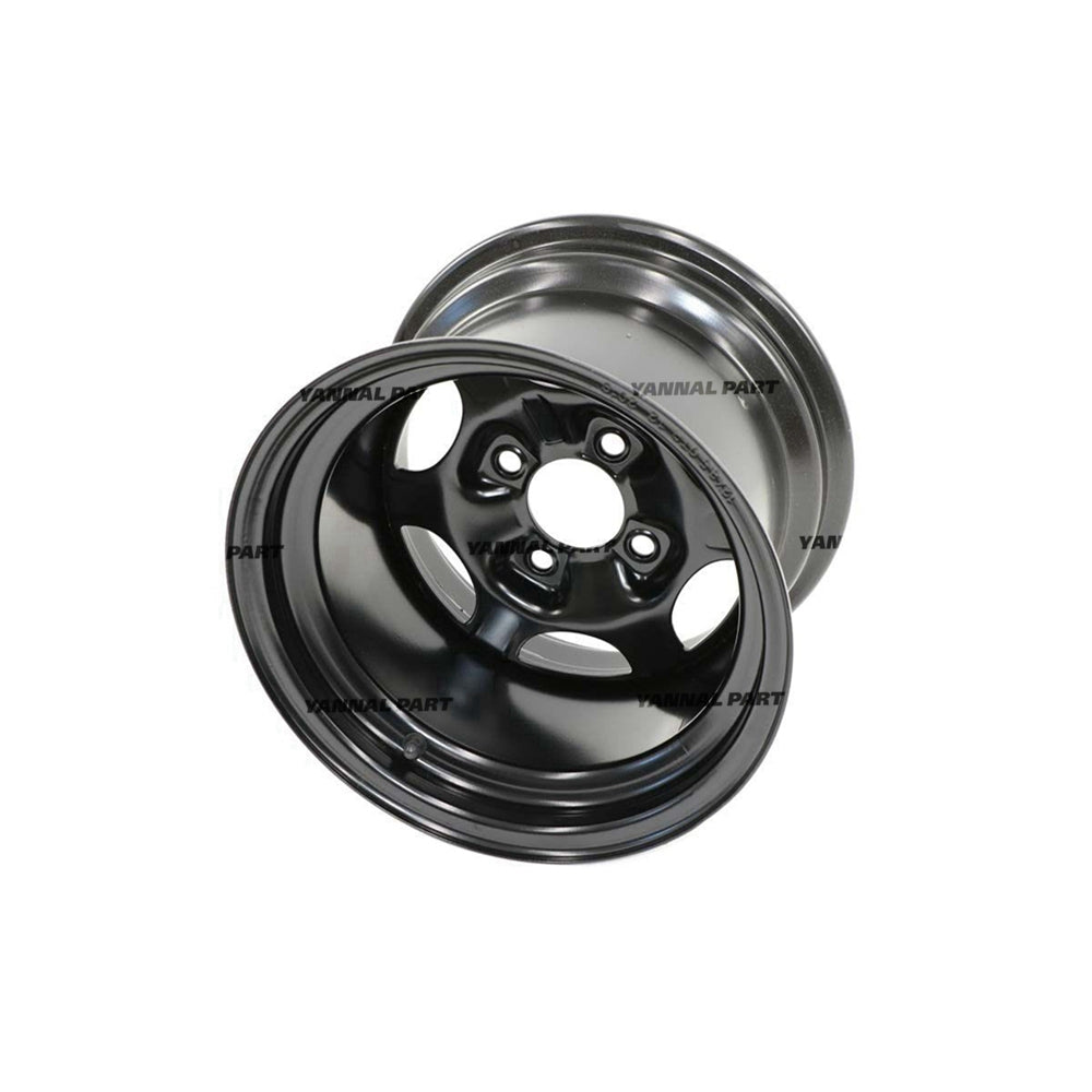 Part No. 4174467-02 12 X 8.5 Black 6 Spoke Rim for ZTR Mowers