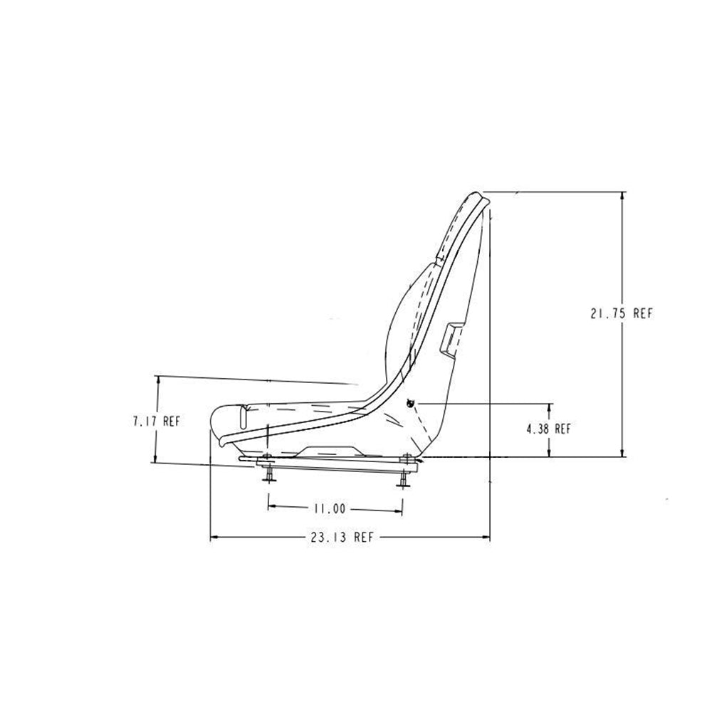 Part No. 6669135 Bobcat Seat Replacement Fit For Bobcat