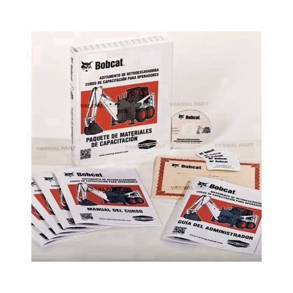 Part No. 6900585 Spanish Backhoe Operator Training Course Fit For Bobcat