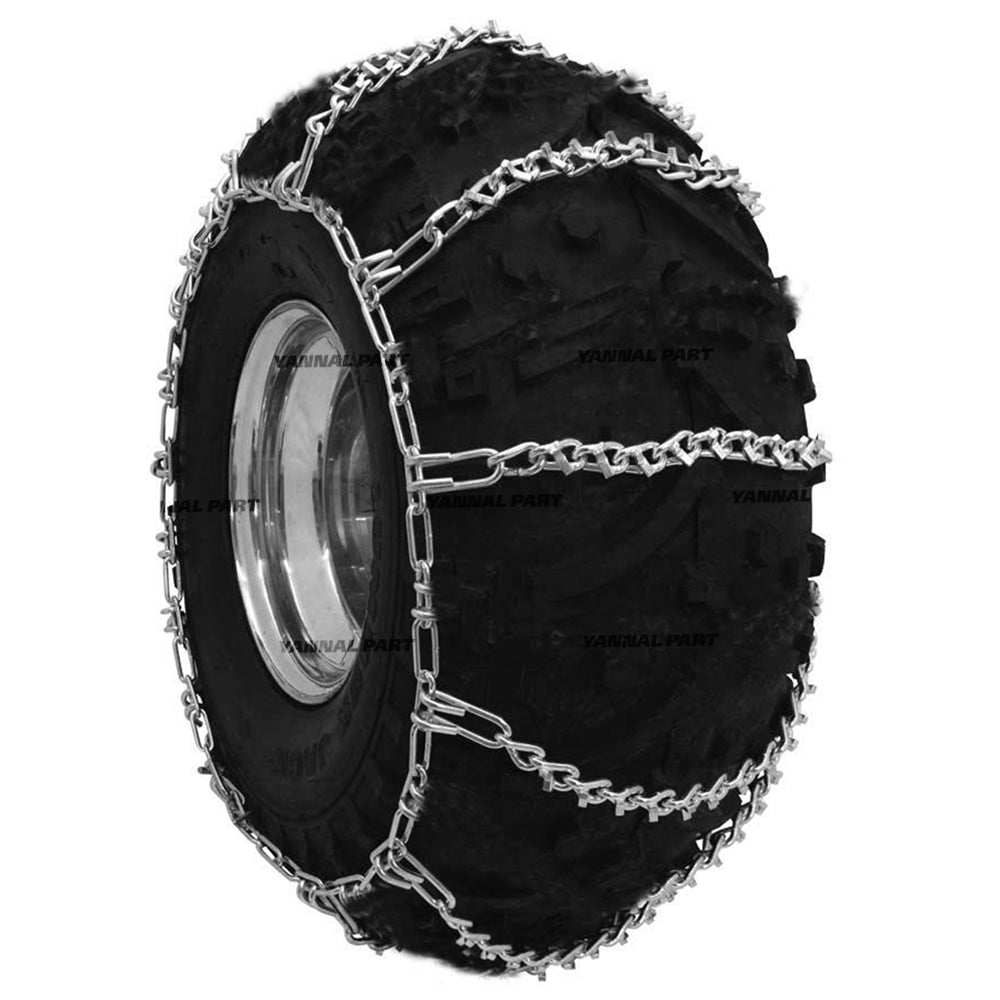 Part No. 6988973 V-Bar Heavy Duty Tire Chains, 4 Link Fit For Bobcat