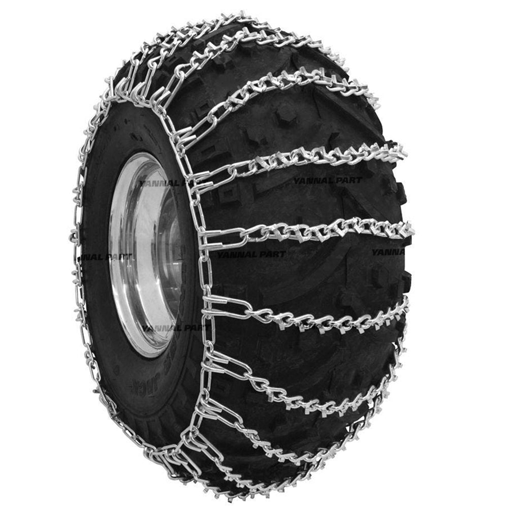 Part No. 6988974 V-Bar Heavy Duty Tire Chains, 2 Link Fit For Bobcat