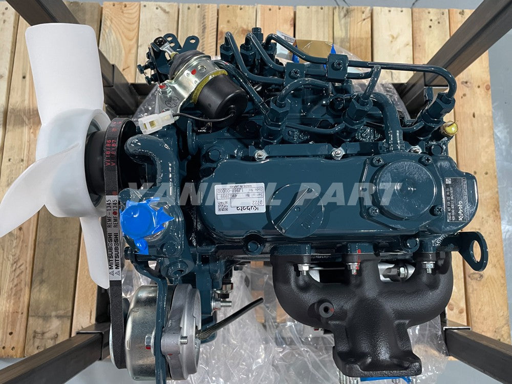 D722 Diesel Engine Assembly 4PPE235 2500RPM 10.2KW Fit For Kubota Engine