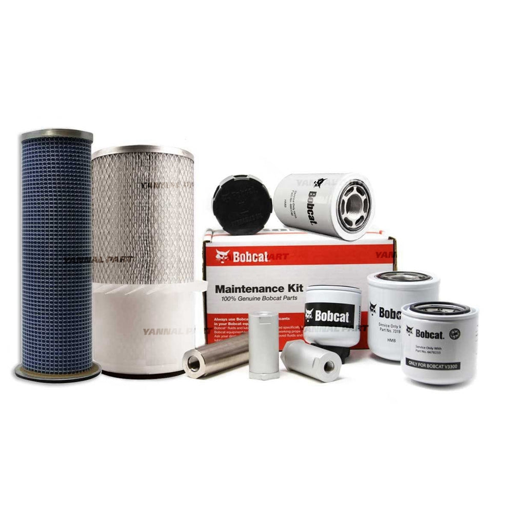 Part No. 7343852 1000/3000 Hour Maintenance Kit, Spin-On Filter, Standard Flow Fit For Bobcat