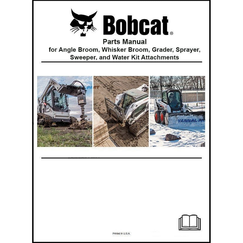 Part No. 6901461 Parts Manual for Loader Attachments