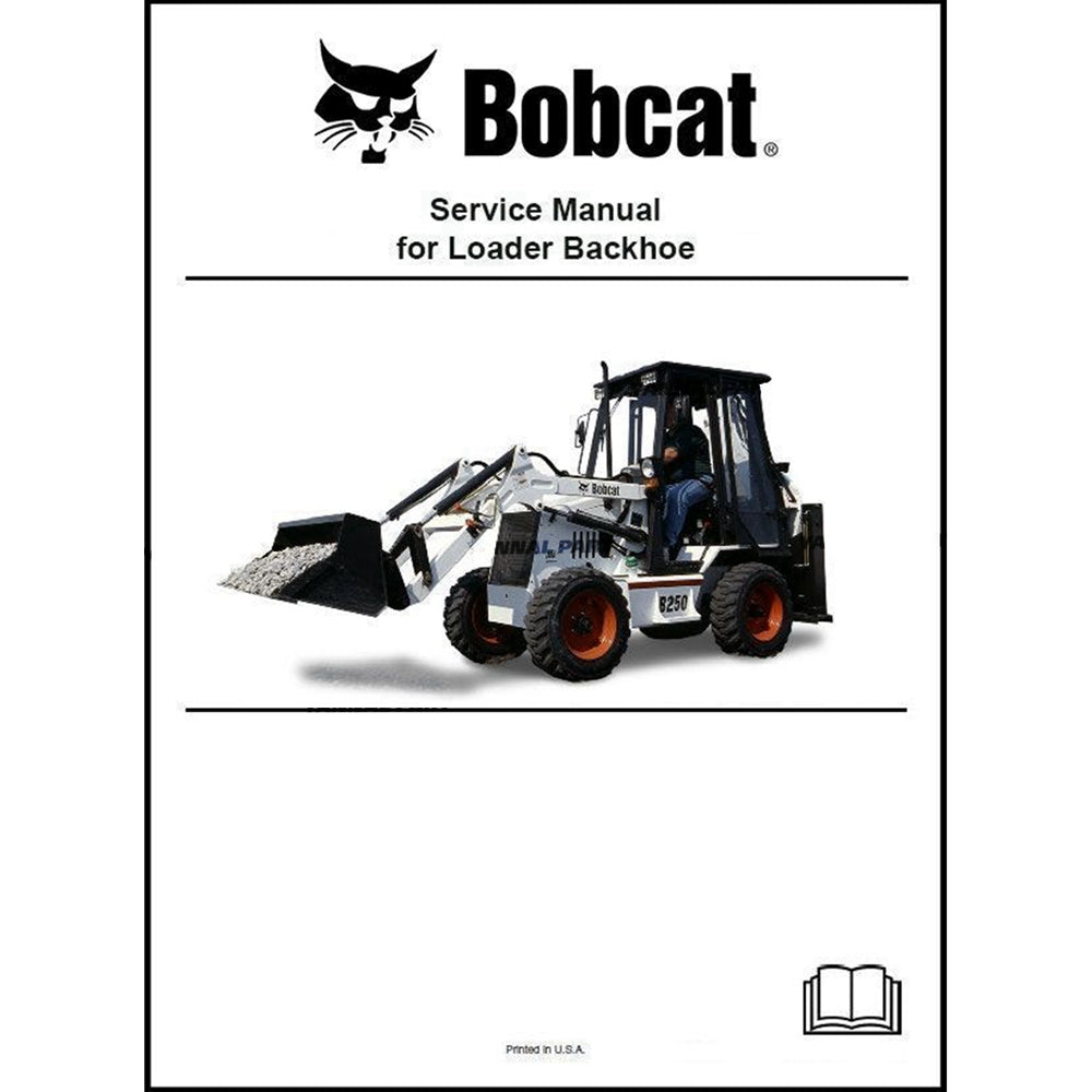 Part No. 22535801 BL370 Loader Backhoe Service Manual Fit For Bobcat