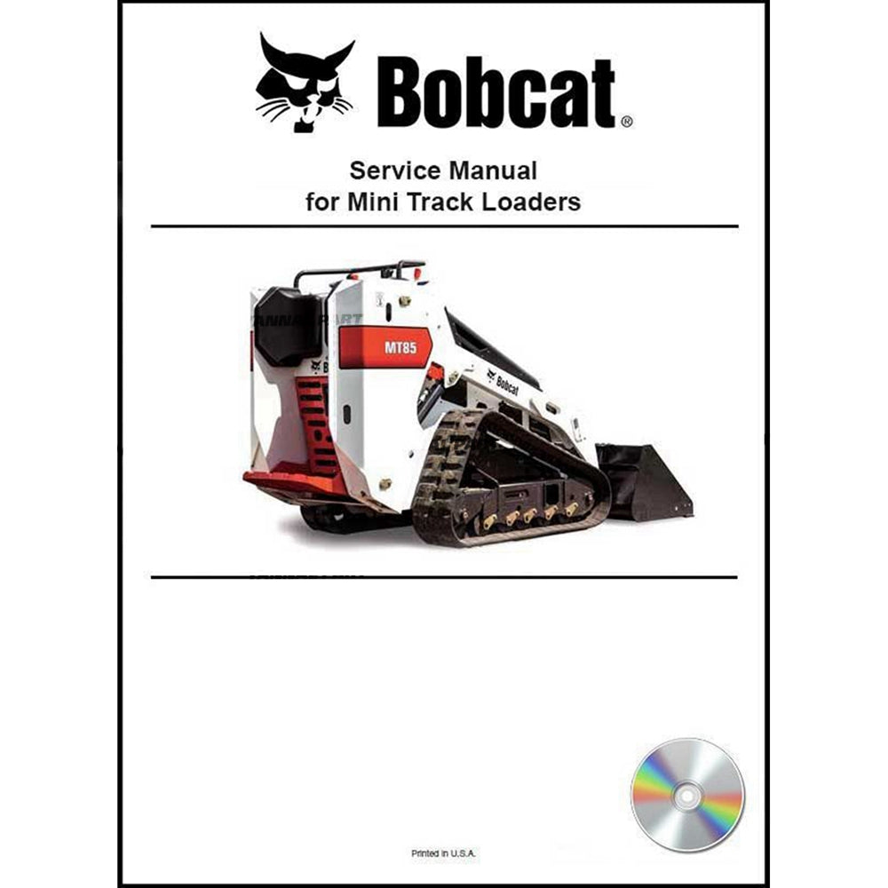 Part No. 6902525CD MT52 Loader Service Manual on CD Fit For Bobcat