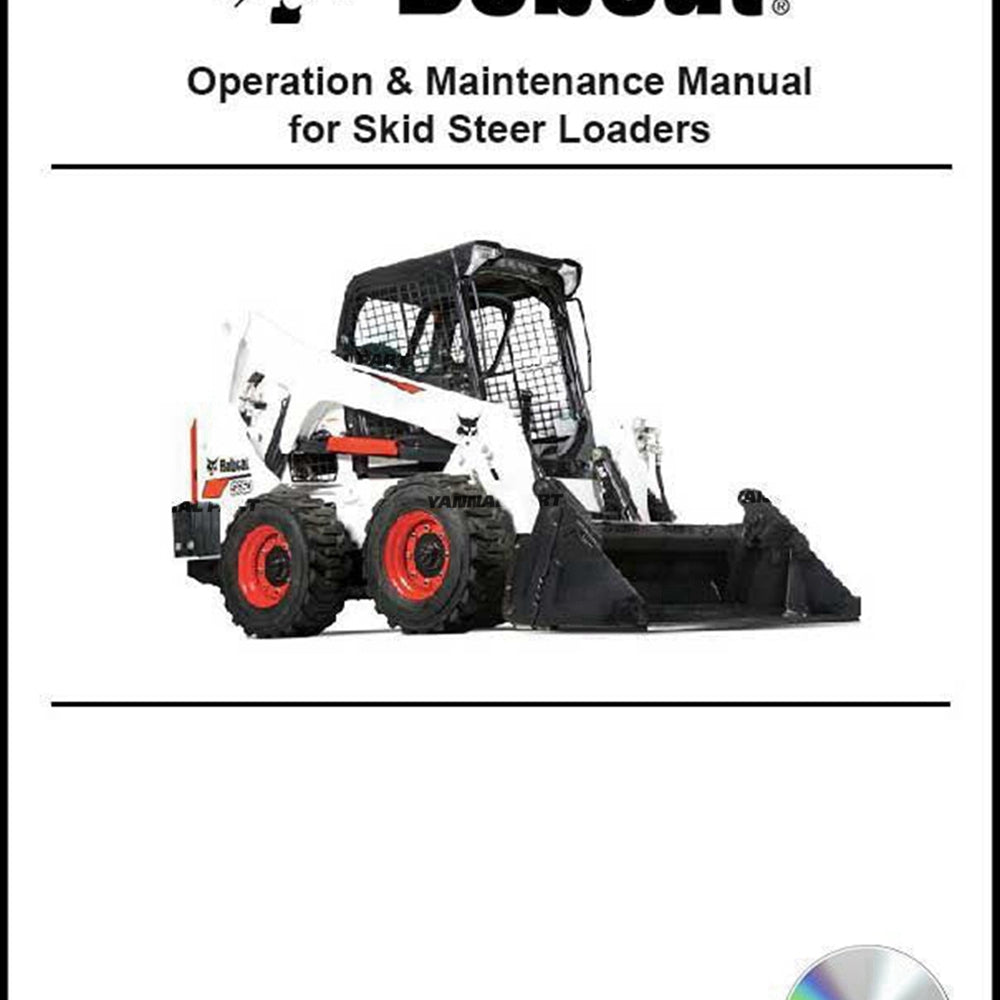 Part No. 6509710CD 444 500 600 Loader Operation and Maintenance Manual on CD Fit For Bobcat