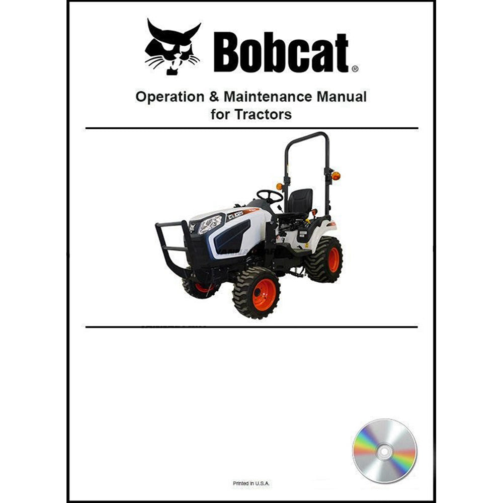 Part No. 6986522CD CT120 CT Operation and Maintenance Manual on CD Fit For Bobcat