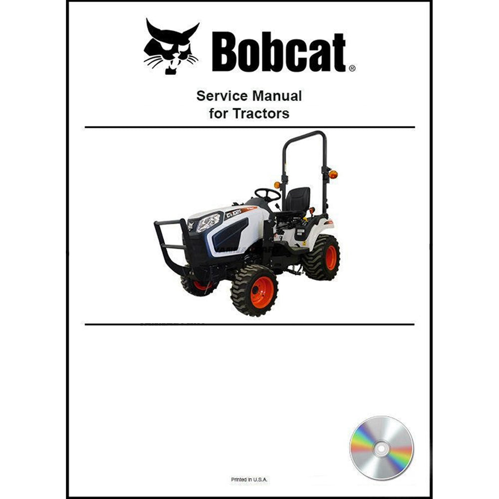 Part No. 6987028CD CT122 Tractor Service Manual on CD Fit For Bobcat